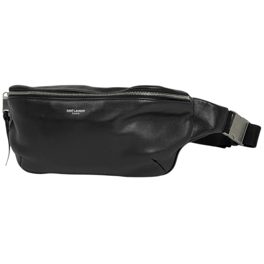 Yves Saint Laurent Saint Laurent Paris Classic Body Bag/Waist Pouch, Leather,...